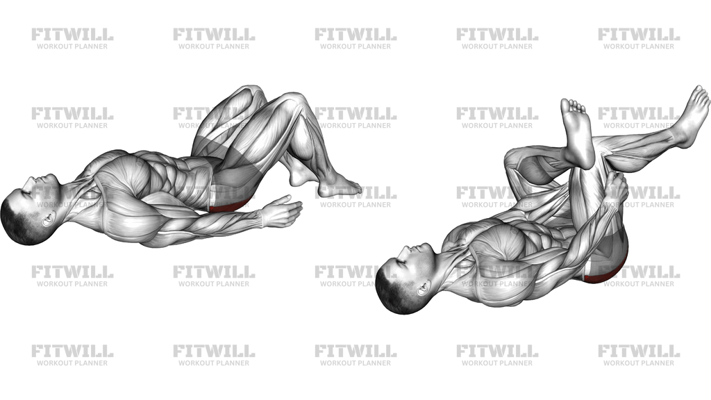 Lying Glute Stretch