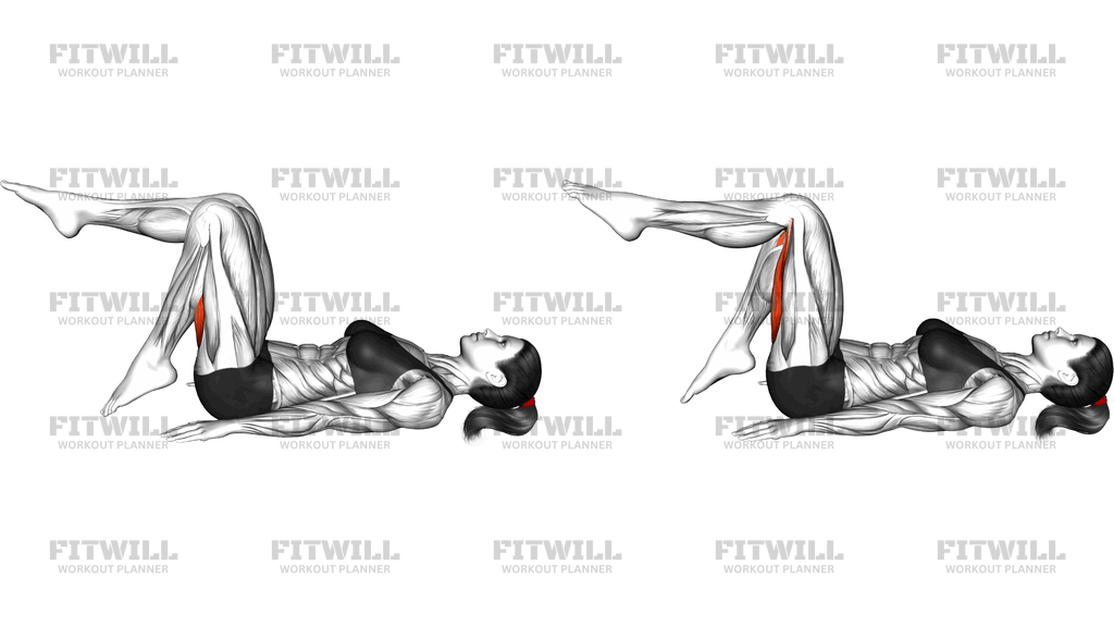 Lying Alternate Toe Tap