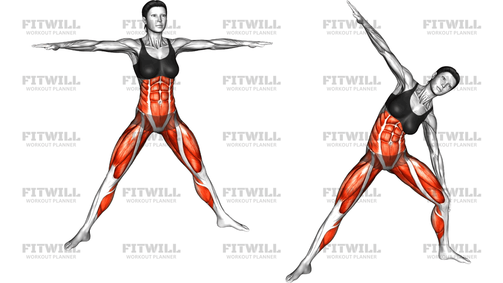 Side Bend Side Lunge