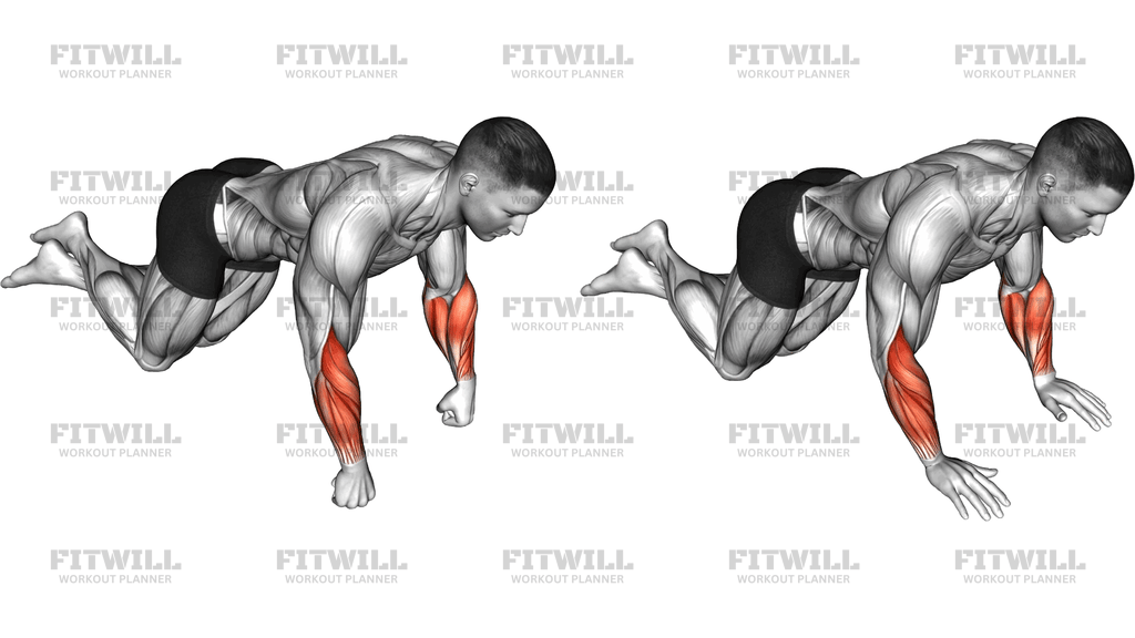 Kneeling Fist To Palm Switch