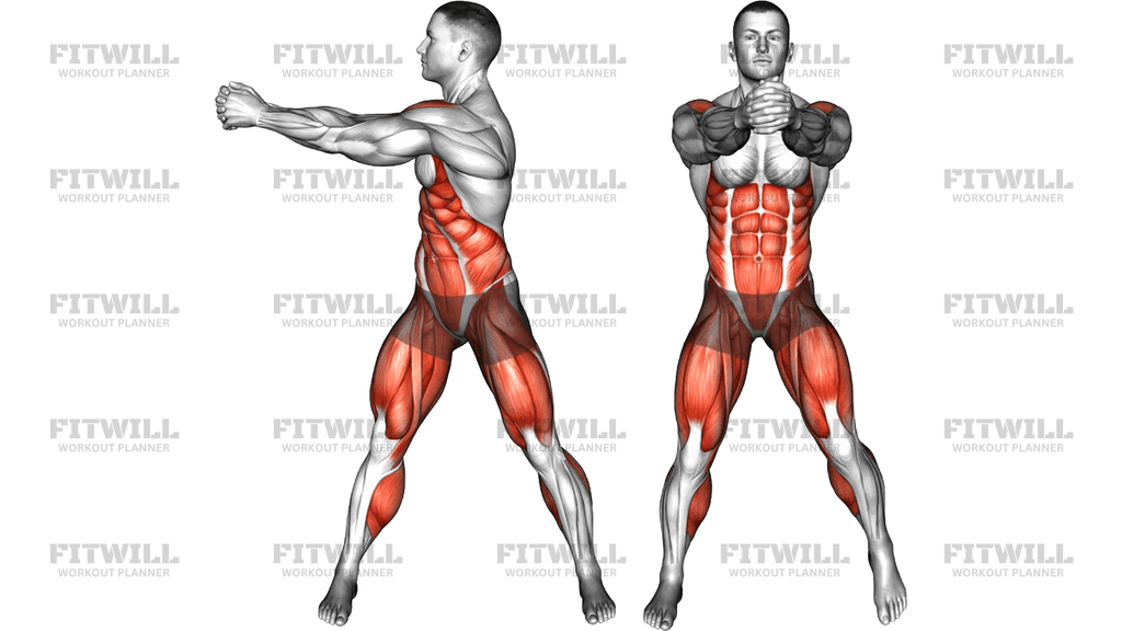 Chop Knee Raise