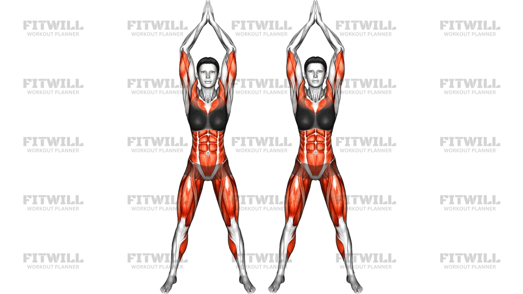 Prayer Push Knee Thrust