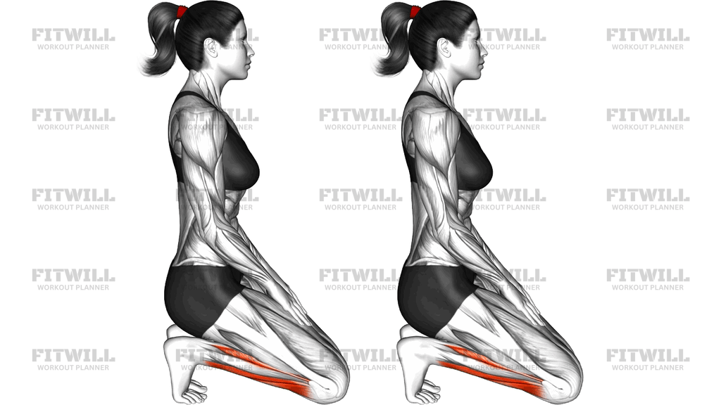 Toe Squat Yoga Pose