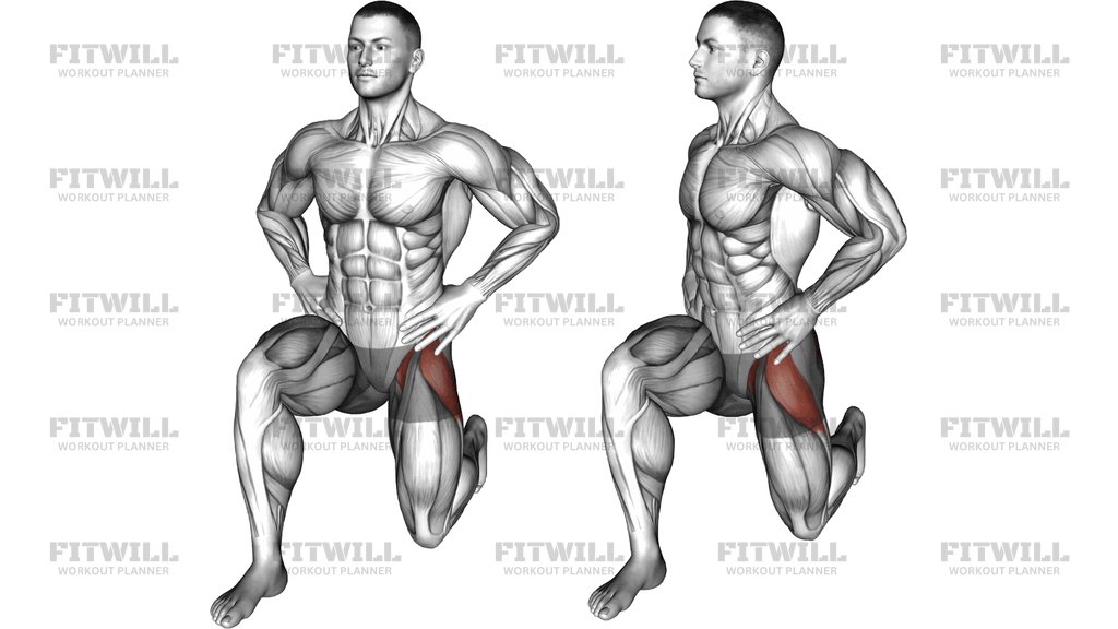 Kneeling Hip Flexor Frontal