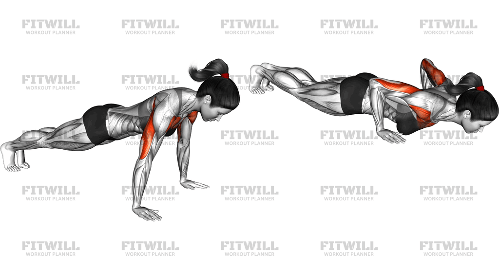 Deep Push Up Hold