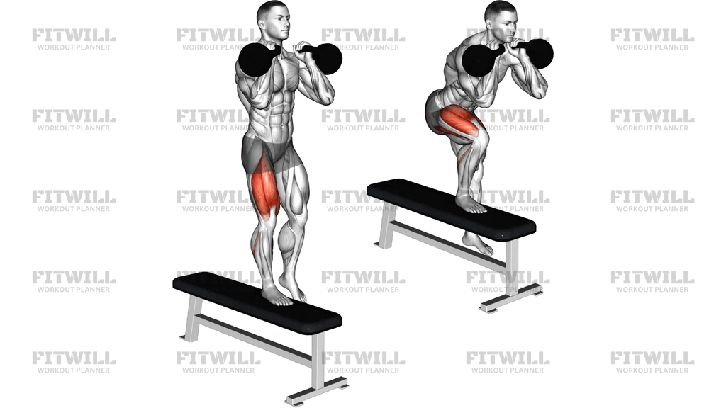 Kettlebell Lateral Step Up