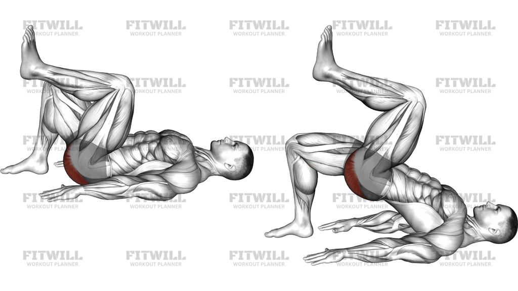 Single Leg Bridge Pose