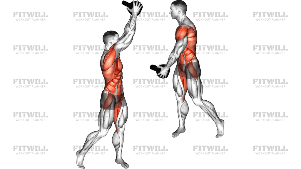 Kettlebell Wood Chop