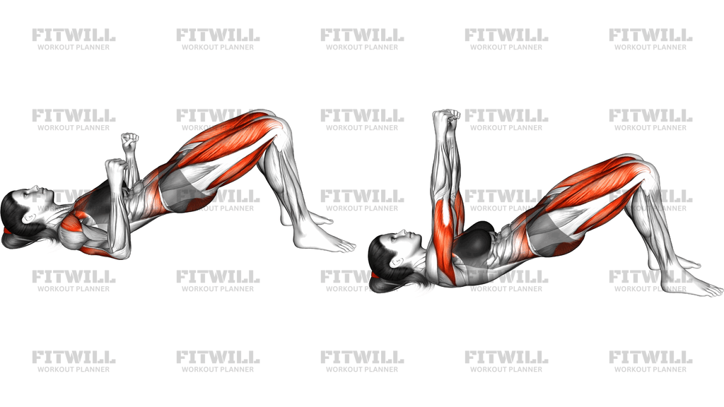 Bodyweight Glute Bridge Chest Press