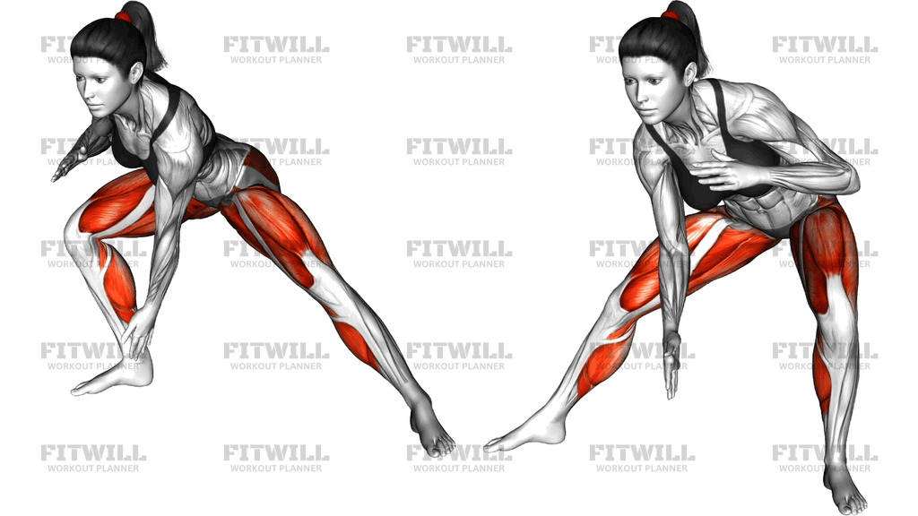Side Lunge Rock (Beginner)