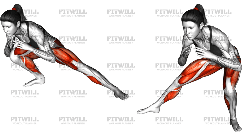 Side Lunge Rock (Advanced)