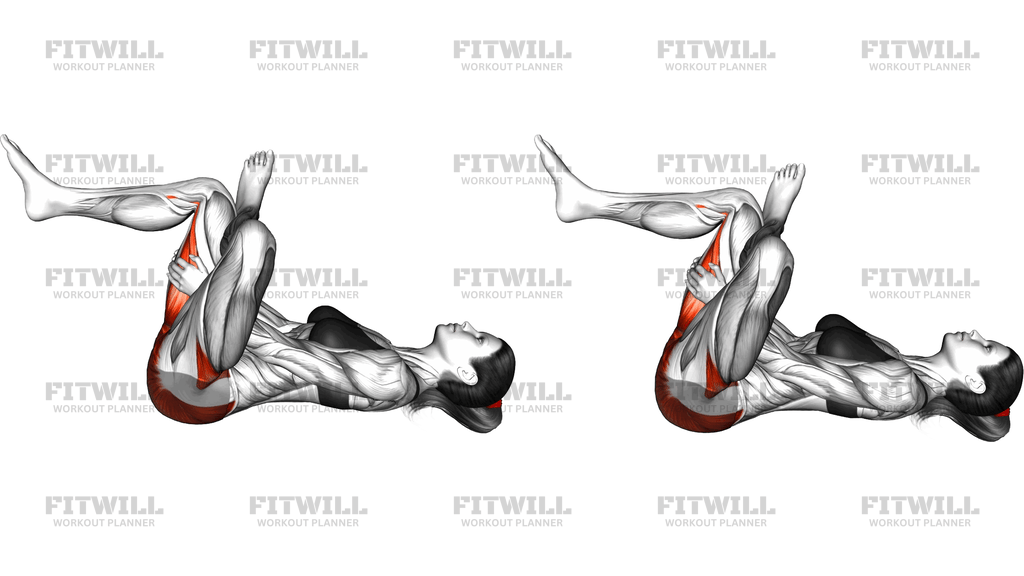Lying Figure 4 With Rotation