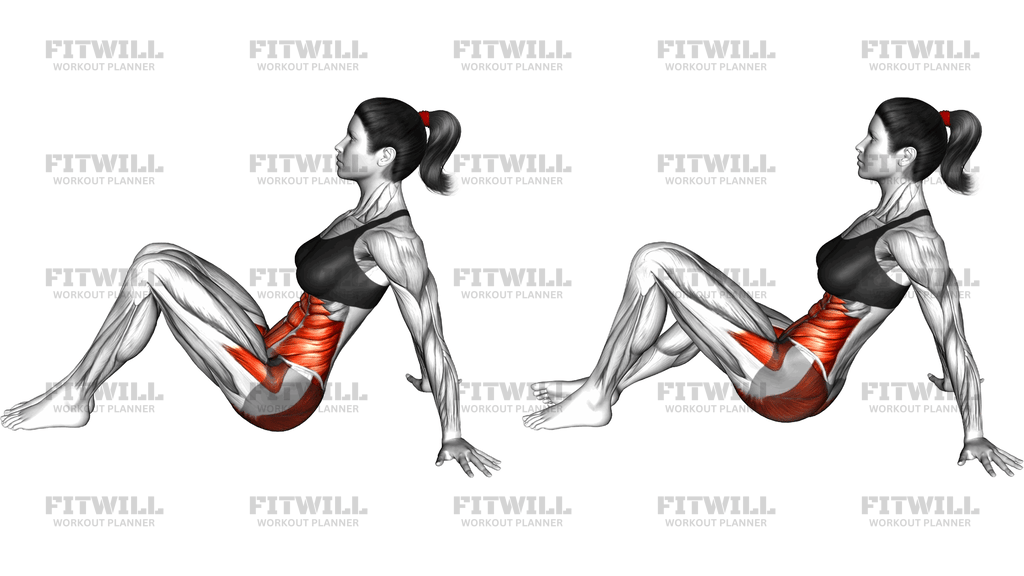 Seated Alternate Butterfly Knee Raise