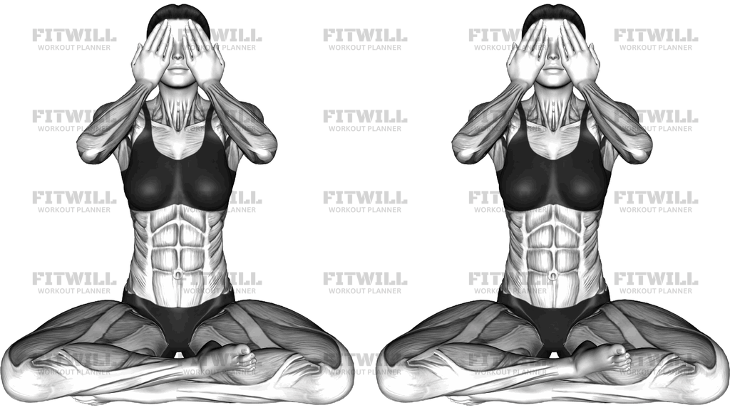 Easy Pose (Hands On Face)