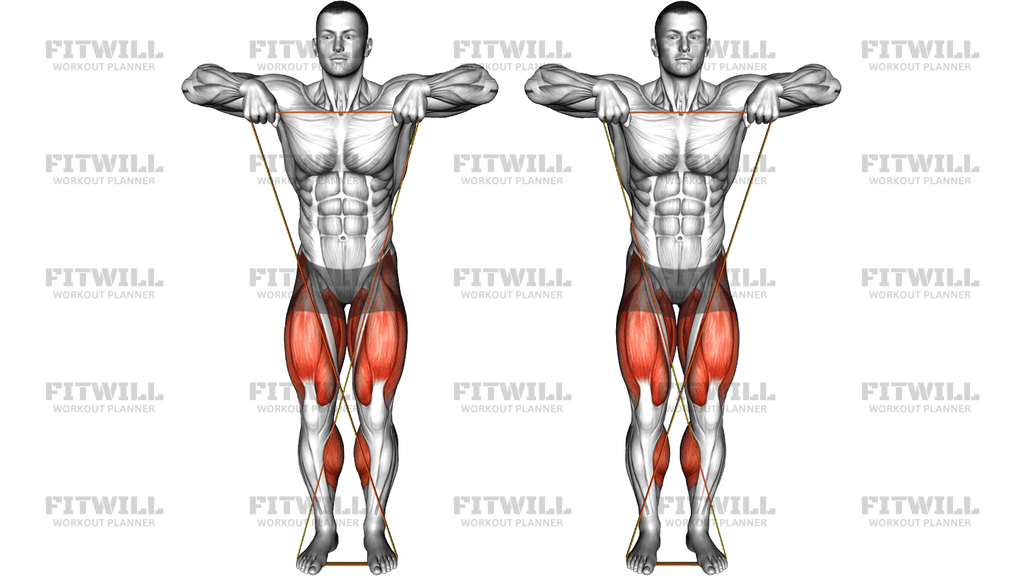 Resistance Band X Side Walk