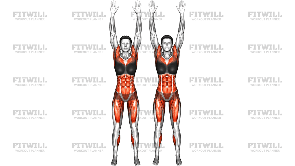 Overhead Knee Raise
