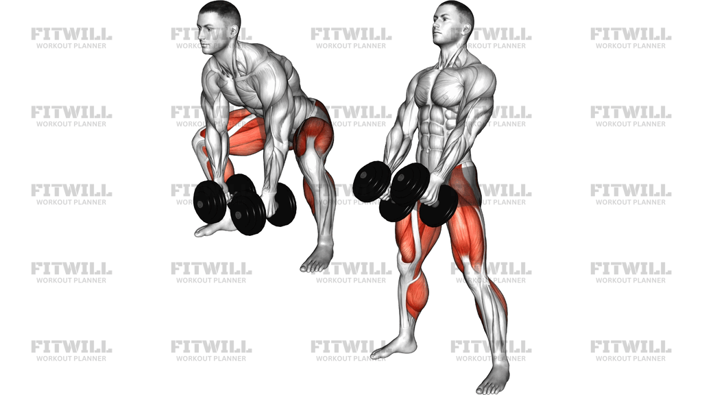 Dumbbell Sumo Deadlift