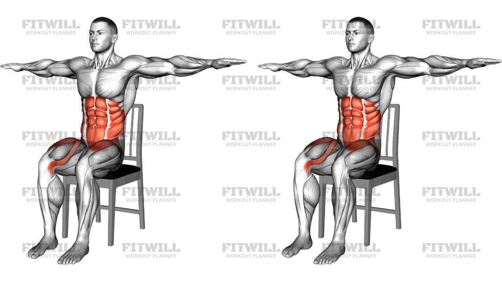 Sitting Opposite Touch On A Chair