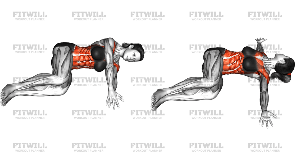 Side Lying Thoracic Open Book
