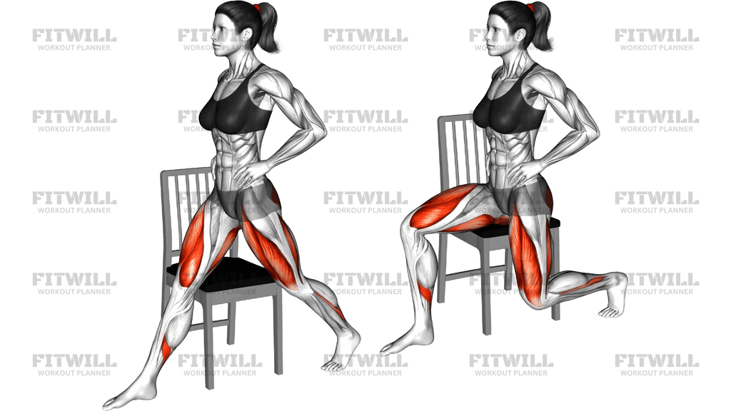 Split Squat On A Chair