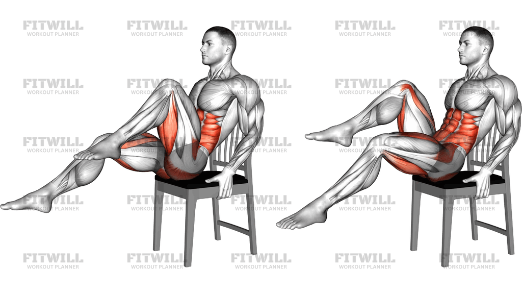 Seated Lean Back Cycling On A Chair