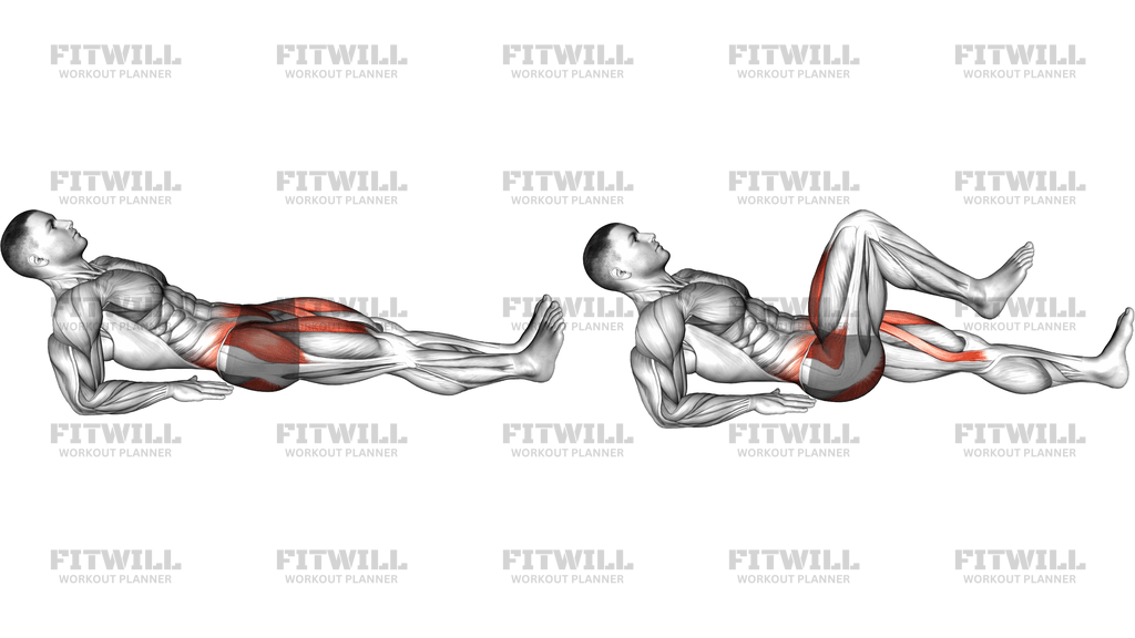 45 Degree Lean Back Alternate Knee Raise