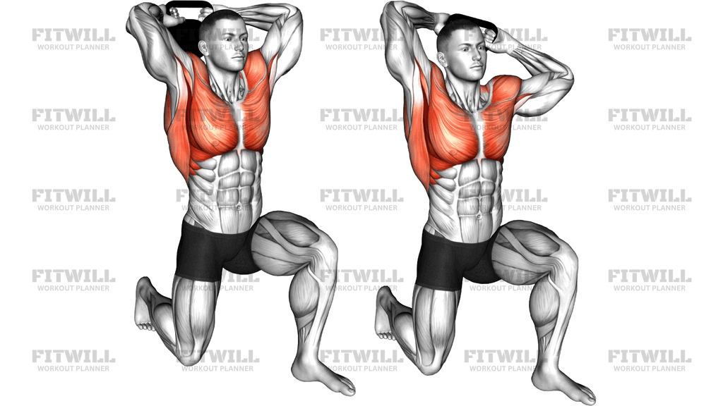 Kettlebell Half Kneeling Halo