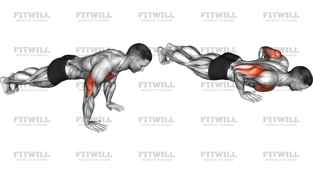 Deep Push Up Hold