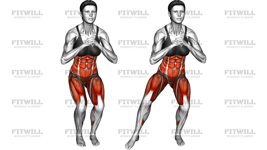 Step Out From Squat