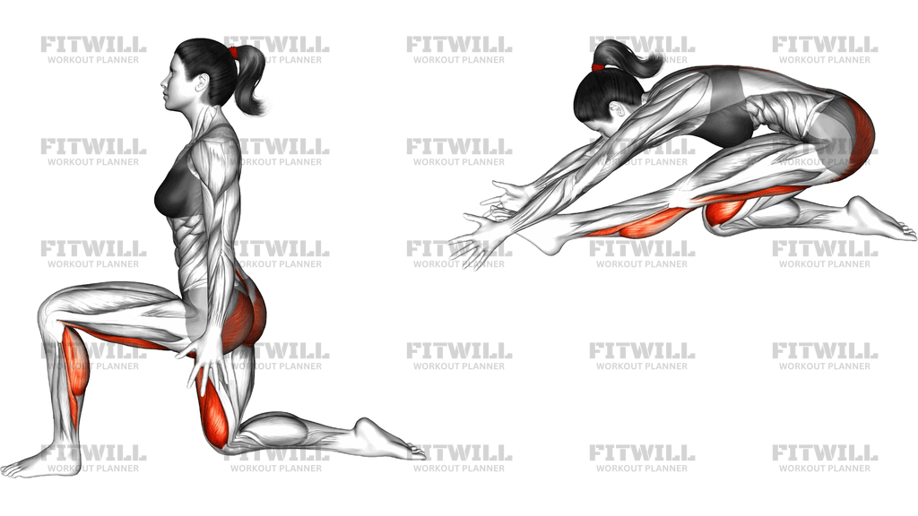Kneeling Hamstring Reach