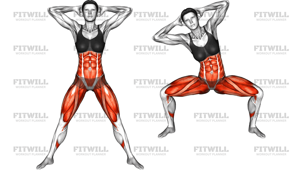 Plyo Squat Side Bend