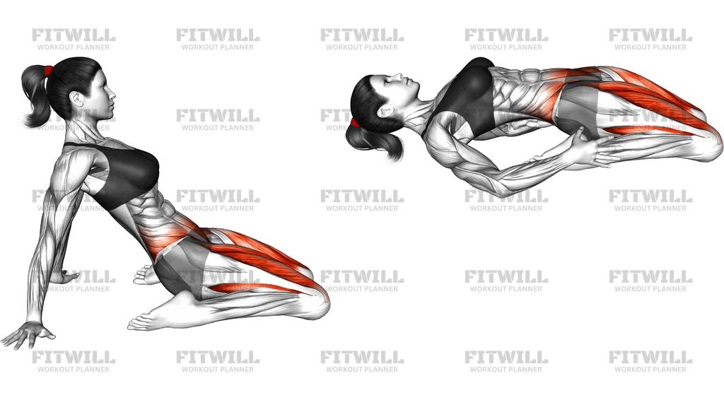 Double Lean Back Quadriceps Stretch
