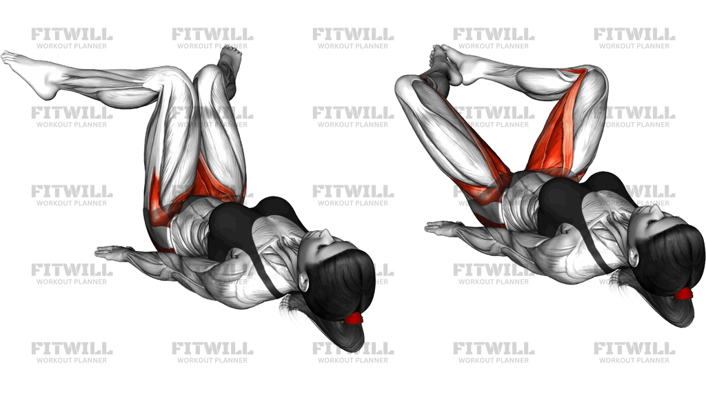 Lying Down Hip Internal External Rotation