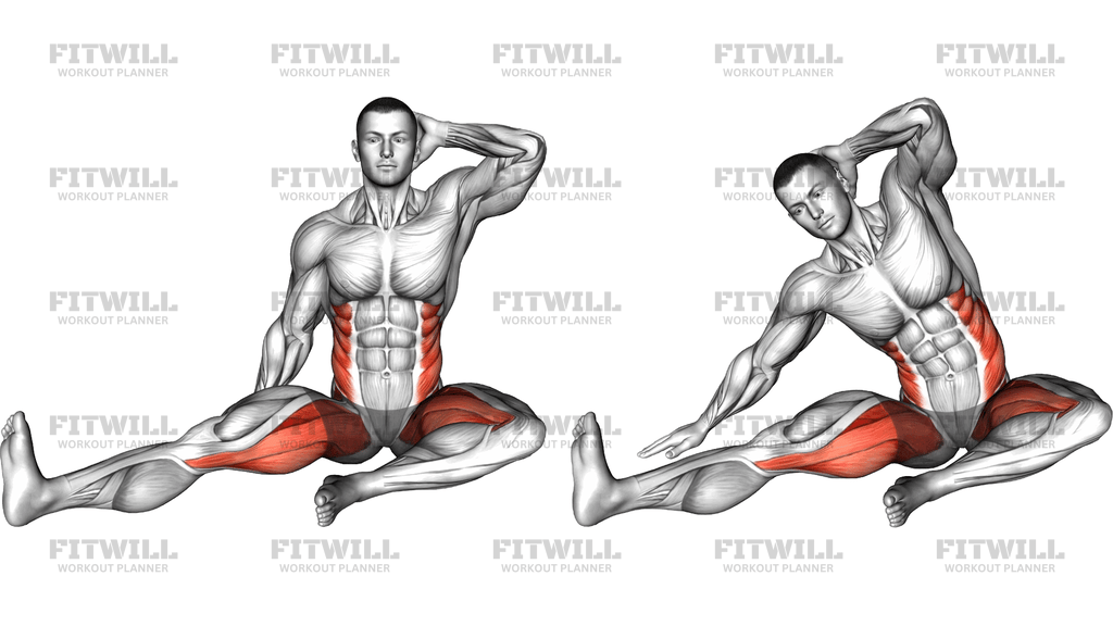 Sitting Side Bend Stretch