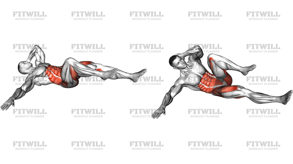 Side Lying Cycle Oblique Tuck