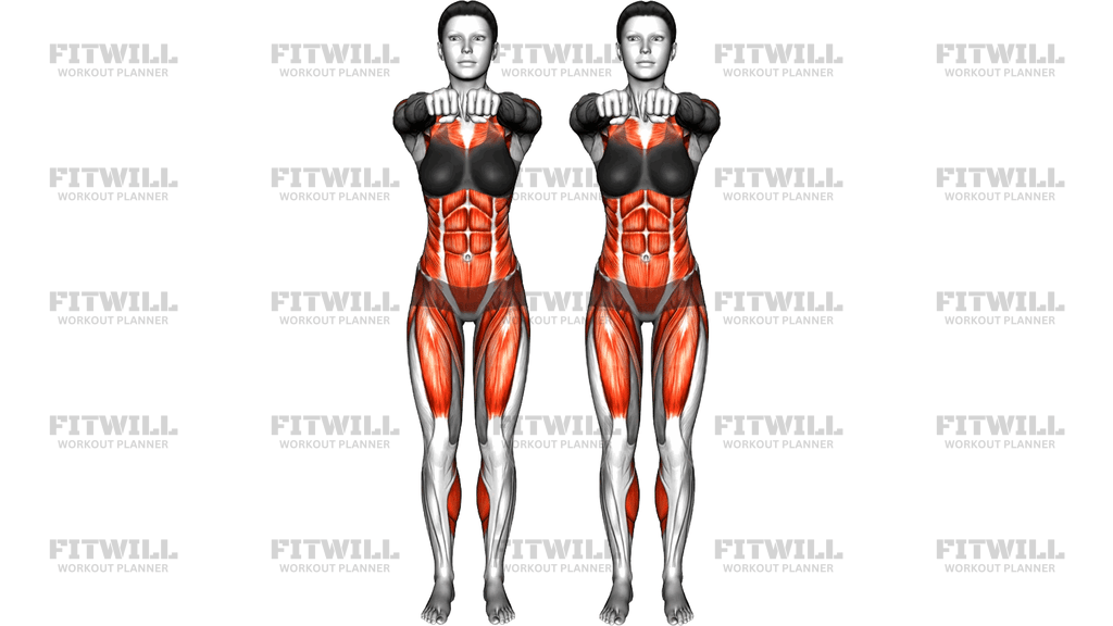 Standing Archer Side Step