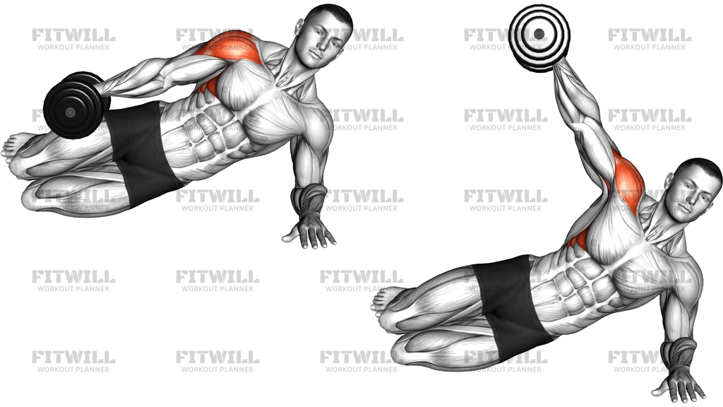 Dumbbell Side Lying Lateral Raise