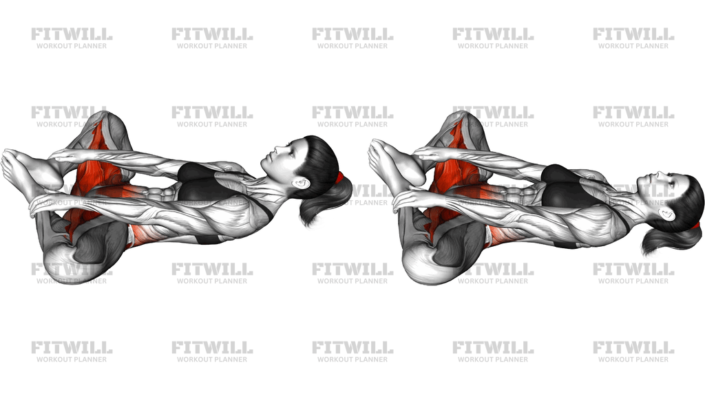 Lying Sole To Sole Groin Stretch