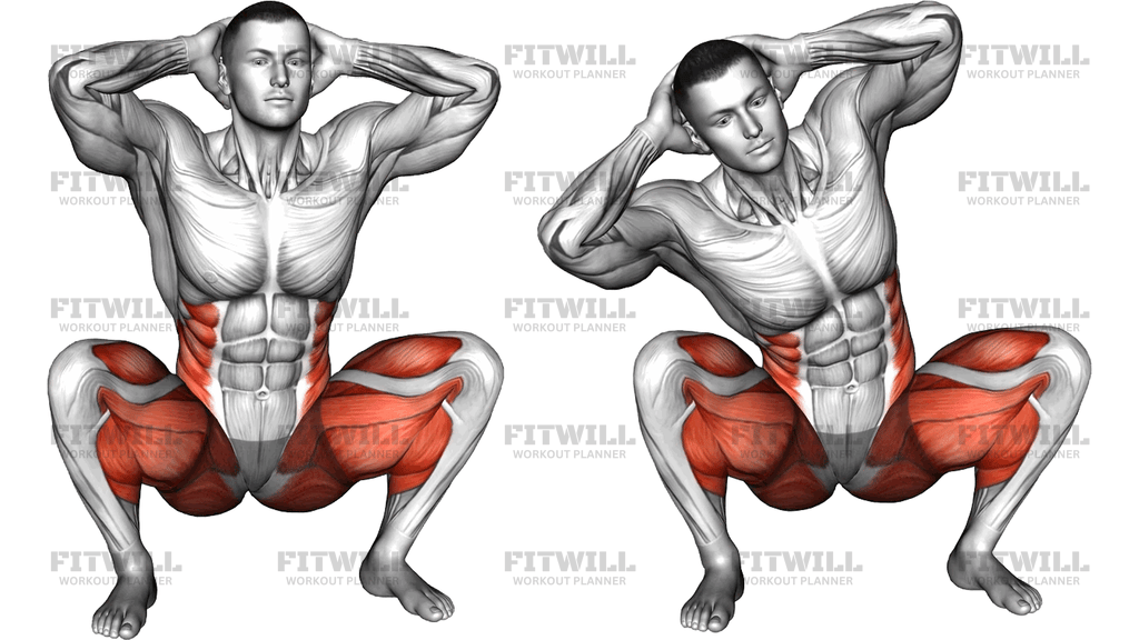 Squat Mobility Side Bend