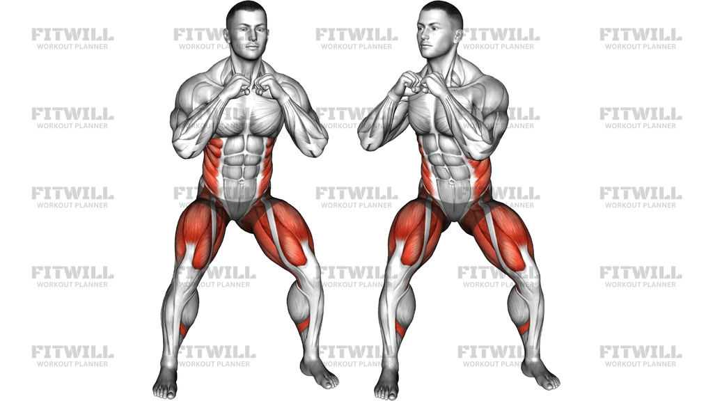 Slight Squat Torso Twist