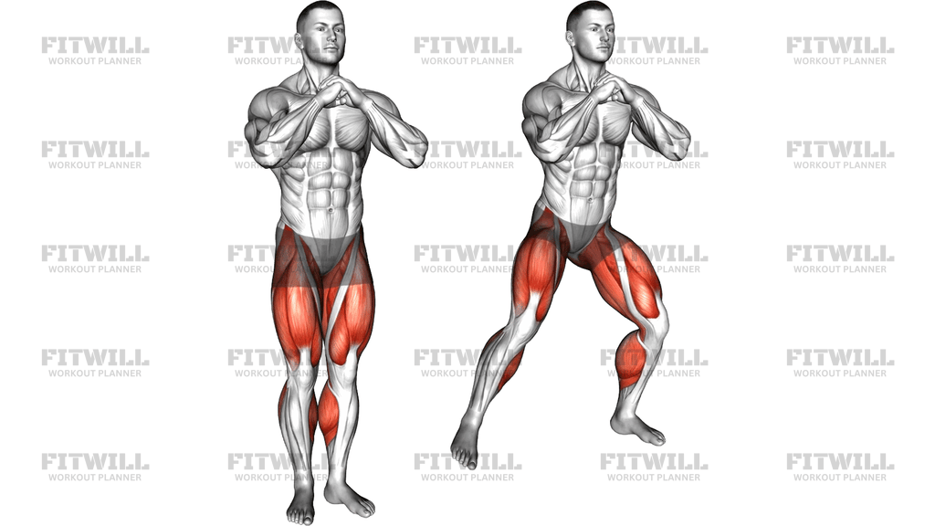 Bodyweight Side Squat Step