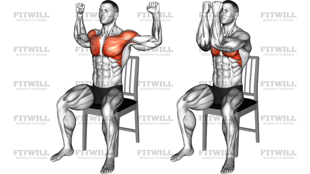 Seated Pec Dec On A Chair