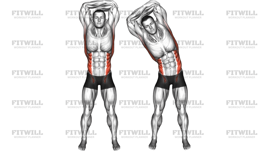 Standing Hand Behind Side Bend