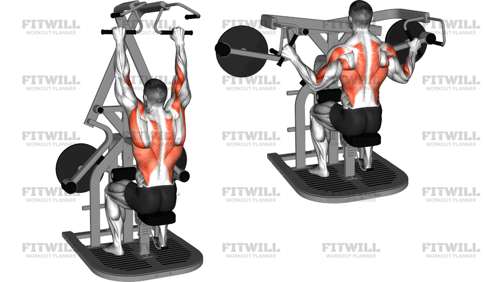Lever Seated Wide Lat Pulldown