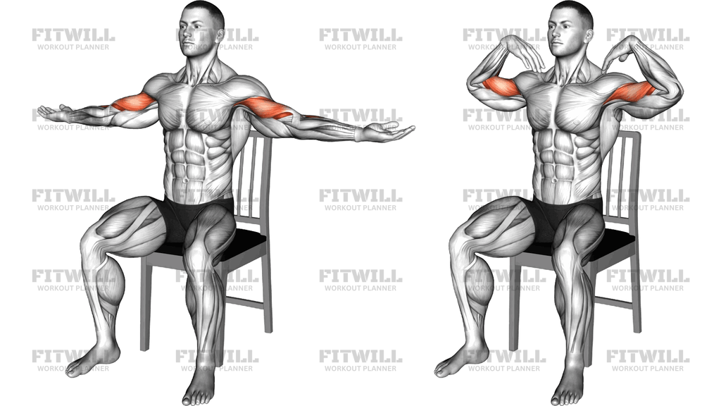 Seated Shoulder Tap On A Chair