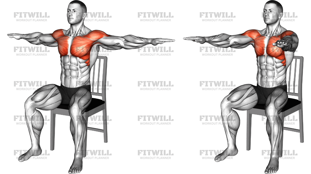 Seated Open Up And Under Swing On A Chair