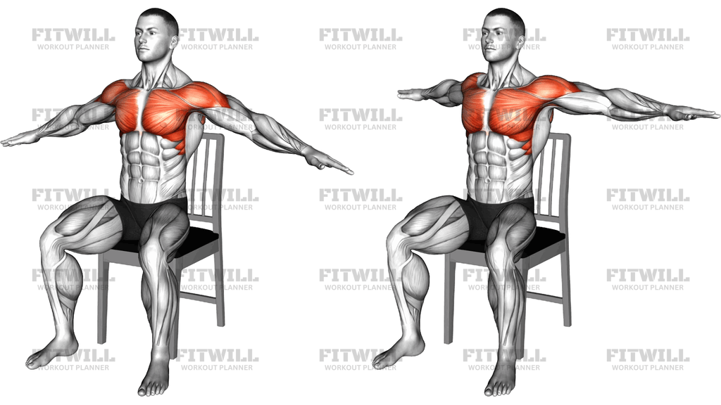 Seated Underhand Arm Circle On A Chair