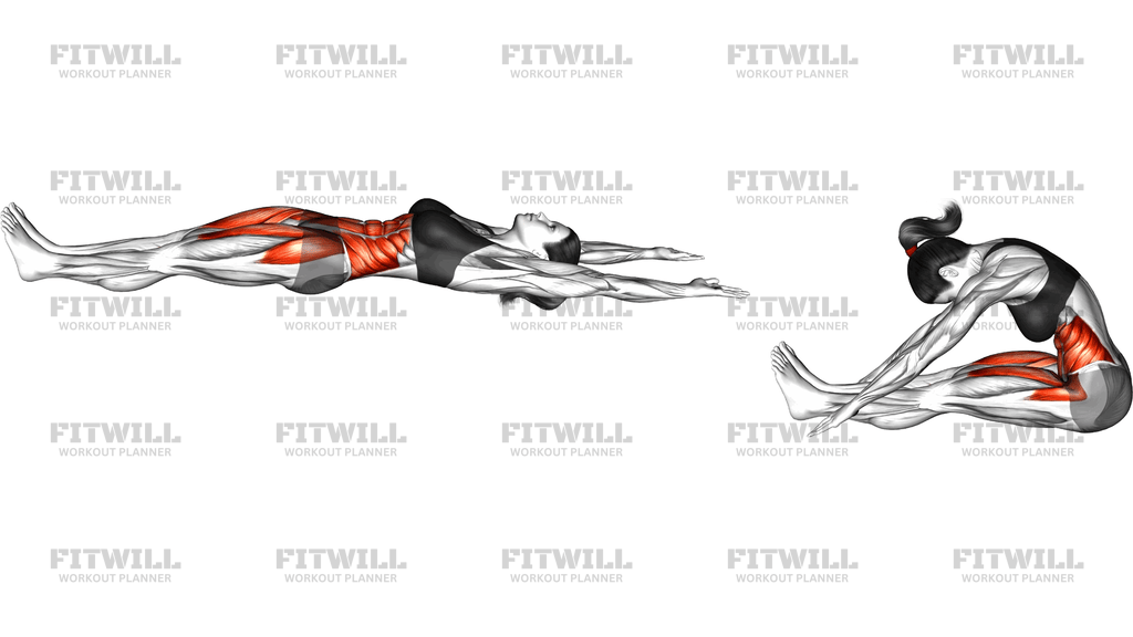 Lying Roll Up Pilates