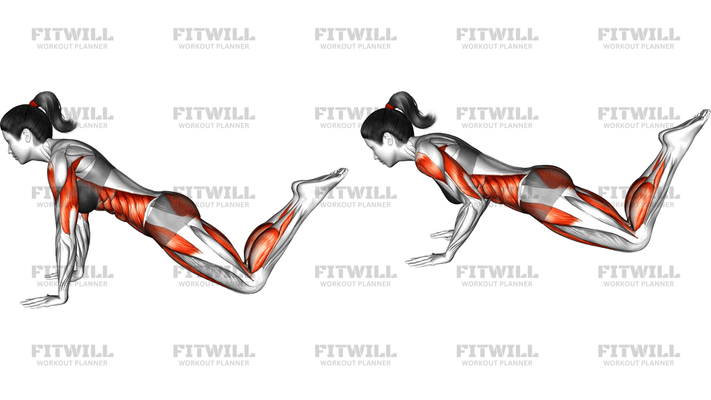 Kneeling Push Up To Hovering Table Top