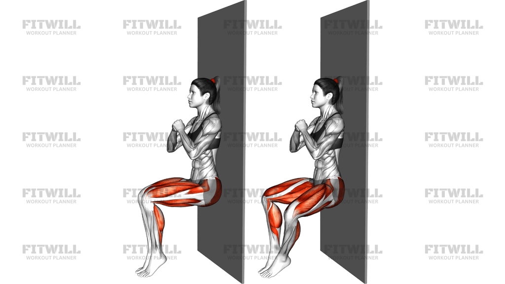Clamshell Sit Agains Wall